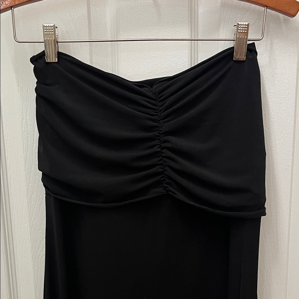 Ocean Dream  Black Swim Coverup Dress or Skirt - Picture 2 of 6